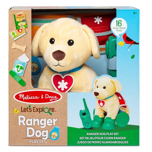 Melissa & Doug Ranger Dog Play Set - 3+ yrs - Picture 1 of 5